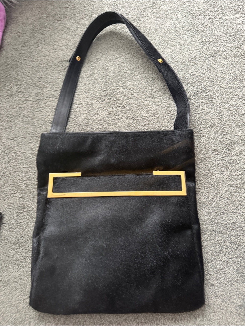 RARE-Vintage Authentic Gianni Versace Calf skin Shoulder Bag